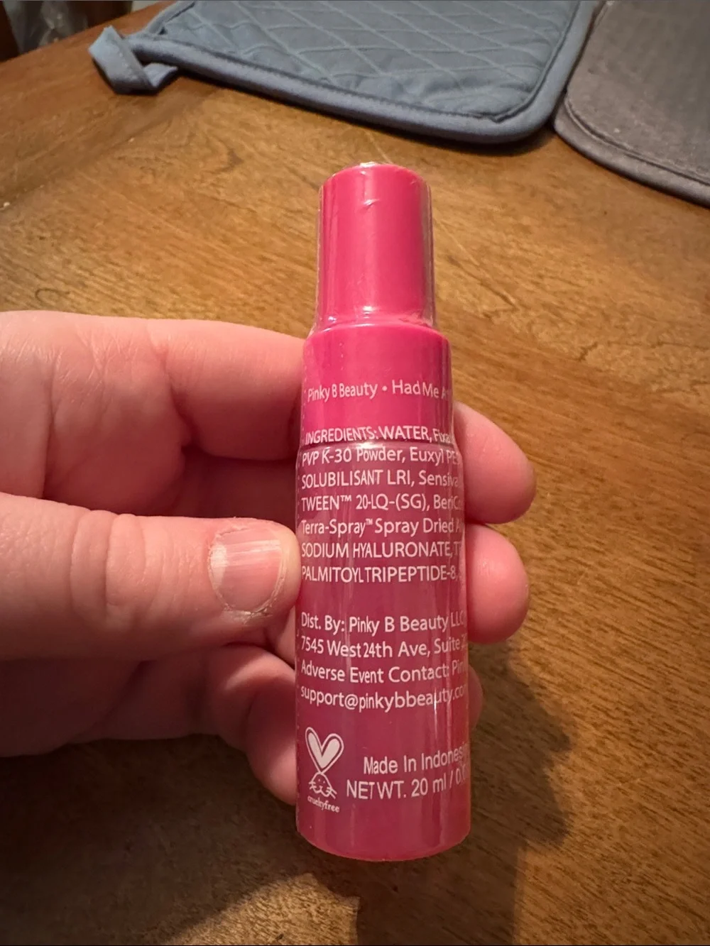 Pinky B Beauty lightweight makeup